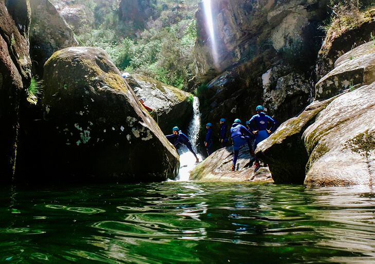 Jump into an Adventure! Canyoning In Gerês National Park