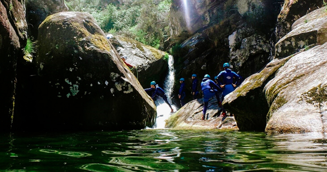 Jump into an Adventure! Canyoning In Gerês National Park