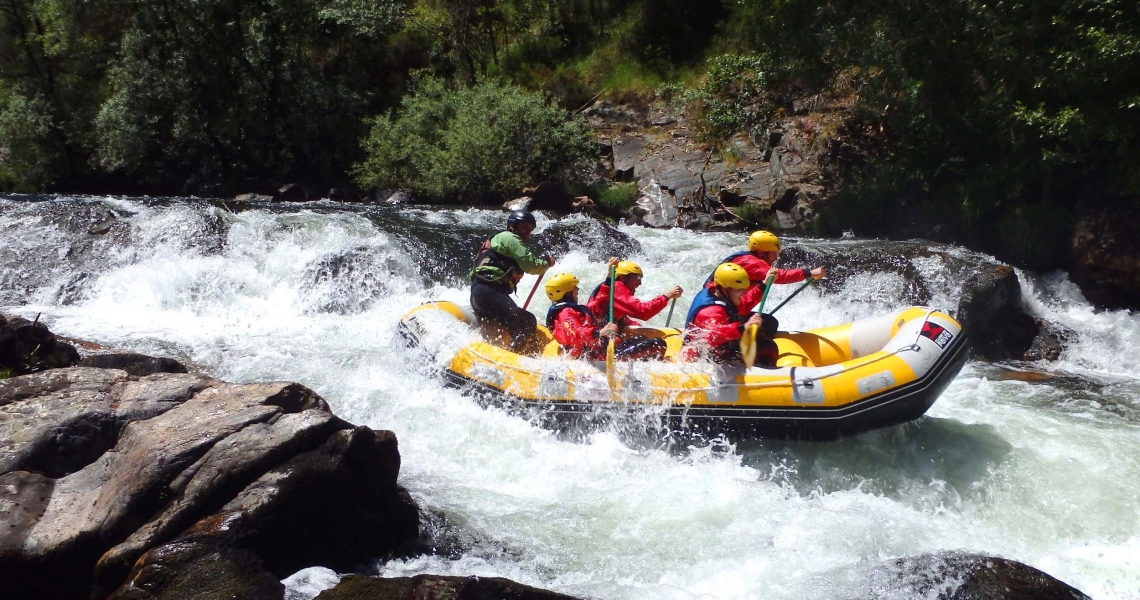 The best white water rafting experience from Porto!